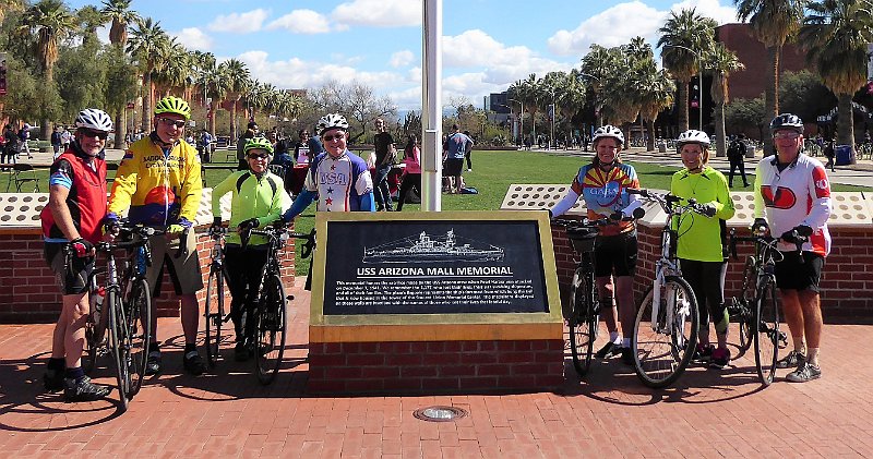 P1000724 (Bruce, Dan, Linda, Ed, Lyn, Sue, and Marty- USS Arizona Memorial 